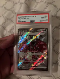 2023 Near Mint Pokemon Charizard ex SSR 331/190 SV4a Shiny Treasure ex Japanese - Image 2
