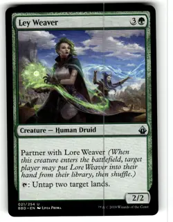 Ley Weaver Battlebond Regular MTG NM - Image 1