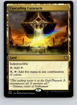 Magic the Gathering Cascading Cataracts Commander: Dominaria United MTG - Image 1