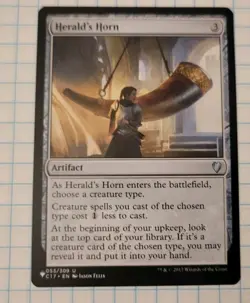 MTG Herald's Horn - The List Regular Uncommon - Image 1