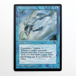 MTG Mystic Remora Ice Age Blue Enchantment Common NM Magic Gathering EDH - Image 1