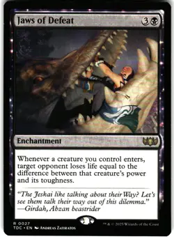 Commander: Tarkir: Dragonstorm #27 Jaws of Defeat - Image 1