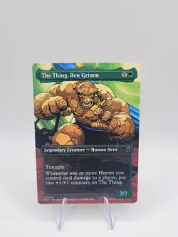 The Thing, Ben Grimm (Borderless) Marvel Super Heroes Regular - Image 1