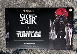 New! Sealed: Secret Lair Teenage Mutant Ninja Turtles The Last Ronin FOIL - Image 1