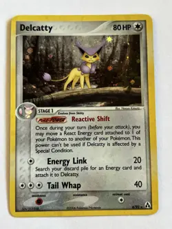 Delcatty 4/92 Holo Rare EX Legend Maker Lightly Played Pokemon Card - Image 1