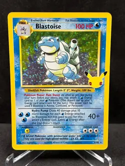Blastoise 2/102 Celebrations Classic Collection Pokemon Holo NM - Image 1