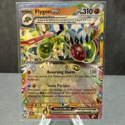Pokemon TCG Flygon ex 106/191 SV08: Surging Sparks Double Rare Holo NM - Image 1