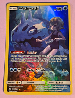 The Pokemon Company Wishiwashi 240/236 Sm-Cosmic Eclipse Secret Rare Holo ENG - Image 1