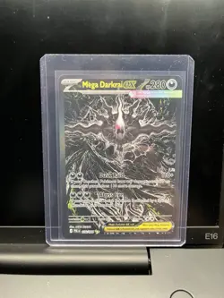 Mega Darkrai EX 116/084 Pokemon TCG Me05: Pitch Black Special Illustration Rare - Image 1