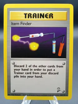 1999 Pokemon Base Set 2 Item Finder #103 EXTREMELY LP - Image 1