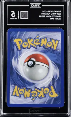 Pokemon TCG 🐲 Shining Gyarados Holo Neo Revelation TAG 5 - Image 2