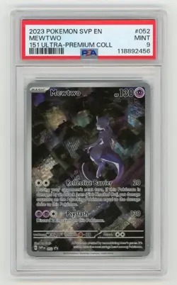 Mewtwo 52 Pokemon Promo Pokemon TCG SV Promo PSA 9 - Image 1