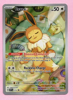 Eevee SVP 173 NM/M Scarlet & Violet Promo Prismatic ETB Pokemon TCG - Image 1