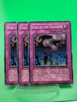 3x Call of the Haunted - RP02-EN006 - Common - Unlimited Edition LP YuGiOh! - Image 1