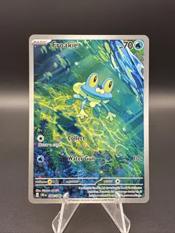 Pokemon TCG Chaos Rising-Froakie 088/086 Illustration Rare - Image 1
