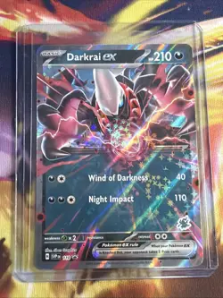 2024 Pokemon Battle Academy Darkrai ex 110 Black Star Promo(Darkrai Stamped) - Image 1