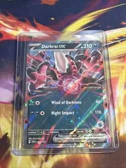 2024 Pokemon Battle Academy Darkrai ex 110 Black Star Promo(Darkrai Stamped) - Image 2