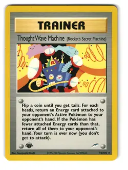 Thought Wave Machine 96/105 1st Edition Rare Neo Destiny Pokemon LP - Image 1