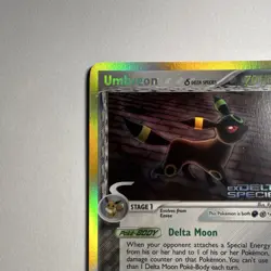 Pokemon TCG Umbreon EX Delta Species Reverse Holo Rare 70 HP Eng 17/113 - Image 3