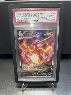 Pokemon Charizard VMAX SWSH261 Sword & Shield Black Star Promo PSA 10 - Image 1