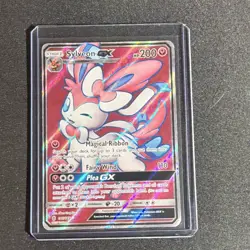 The Pokemon Company Sylveon GX 140/145 Guardians Rising Full Art Holo Ultra Rare - Image 1
