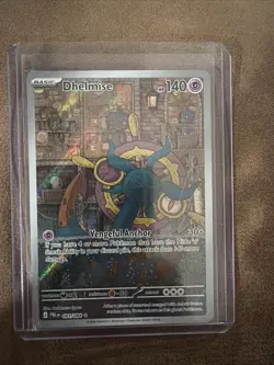 Pokemon TCG Dhelmise 091/084 Me05: Pitch Black Holo Special Illustration Rare - Image 1