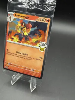 Pokemon Armarouge Best Buy Promo 012/084 Pitch Black Sealed What's Your Favorite - Image 2