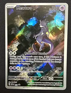 Pokemon TCG Mewtwo 052 SVP Scarlet & Violet Promo Holo ENG 130HP 2023 - Image 1
