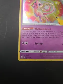 Mew 011/025 Holo Rare Celebrations Pokemon TCG NM - Image 5