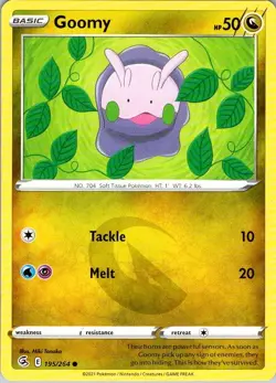 GOOMY 195/264 COMMON FUSION STRIKE POKEMON NEAR MINT - Image 1