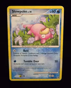 Pokemon TCG - SLOWPOKE - 82/106 - DIAMOND & PEARL: GREAT ENCOUNTERS (2008) - MP - Image 1