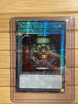 Pot of Greed MP25-EN050 Starlight Rare Yugioh 2025 Mega Pack 1st Edition Mint - Image 1