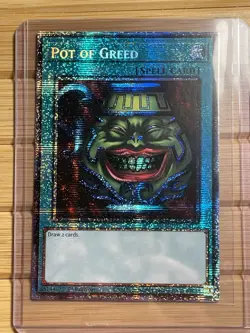 Pot of Greed MP25-EN050 Starlight Rare Yugioh 2025 Mega Pack 1st Edition Mint - Image 2