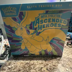 Pokemon TCG Mega Evolution Ascended Heroes Elite Trainer Box *Small Tear In Seal - Image 1