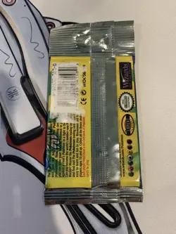 1999 Pokemon Base Set Unlimited Long Crimp Booster Pack Sealed WOTC HEAVY *22g* - Image 3