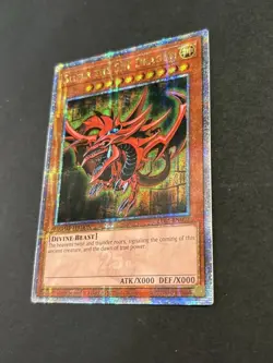 YuGiOh Slifer the Sky Dragon (Quarter Century Secret Rare) LC01-EN002 Legendary - Image 5
