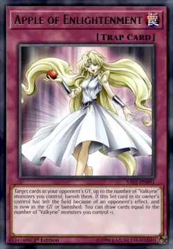 Yu-Gi-Oh! Apple of Enlightenment 1st Ed. SAST-EN091 Rare LP x1 - Image 1