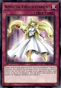 Yu-Gi-Oh! Apple of Enlightenment Unlimited SAST-EN091 Rare LP x1 - Image 1
