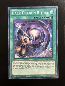 YuGiOh! - Dark Dragon Ritual DLCS-EN070 Common 1st Edition Near Mint - Image 1