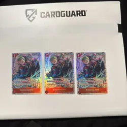 3 x Roronoa Zoro EB04-007 SR ENGLISH OP15 Adventure on KAMI’s Island NM - Image 1