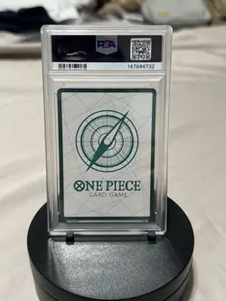 2025 ONE PIECE JAPANESE OP14-THE AZURE SEA'S SEVEN ALT ART DON!! CARD PSA 10 - Image 2