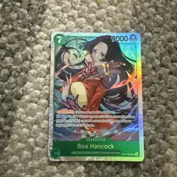Boa Hancock One Piece OP16 The Time of Battle Super Rare Foil OP16-032 - Image 1