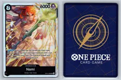 Nami OP15-086 Super Rare Adventure on Kami's Island One Piece Foil Near Mint - Image 1