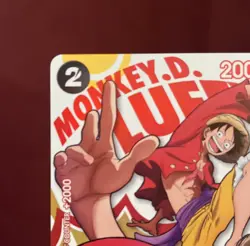 ROUND 1 ONE PIECE PROMO MONKEY D LUFFY OP16-095 ENGLISH | ROUND ONE ONE PIECE - Image 3