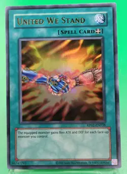 Yugioh! United We Stand - RP02-EN038 - Ultra Rare - Unlimited Edition - LP - Image 1