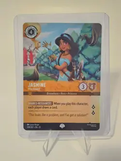 Disney Lorcana Jasmine - Vine Expert 208/207-Attack the Vine- Epic Foil - Image 1