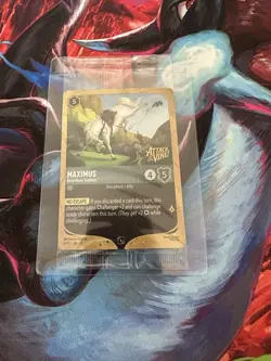 Maximus Prerelease Promo Attack of the Vine Disney Lorcana Sealed - Image 1