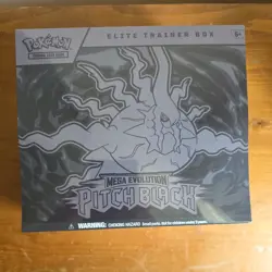 Pokemon Center Pitch Black ETB Elite Trainer Box - Sealed/New - Gold Drakrai - Image 1