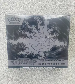 Pokemon Center Mega Evolution Pitch Black Elite Trainer Box ETB Brand New Sealed - Image 1