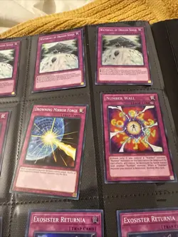 YUGIOH TRAP CARD LOT OF 12 1st edition super rare secret rare common - Image 5